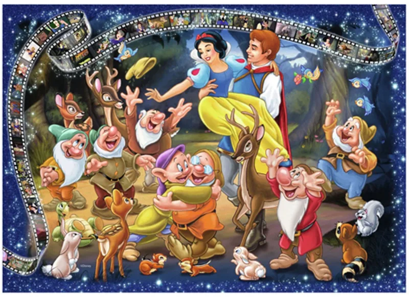 puzzel Disney Sneeuwwitje legpuzzel 1000 stukjes cartoon. van Ravensburger, editie Meerkleurig – doos