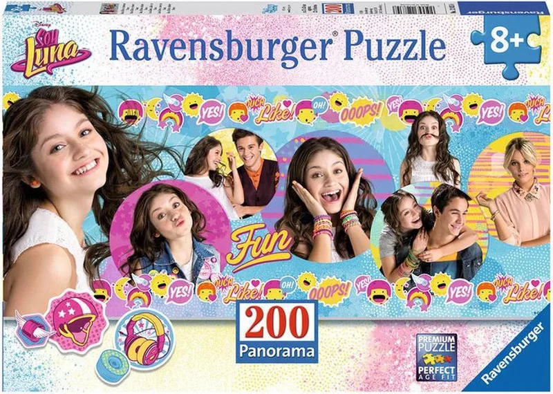puzzel Disney Soy Luna Panorama - Legpuzzel - 200XXL stukjes from Ravensburger, Multicolour edition – box