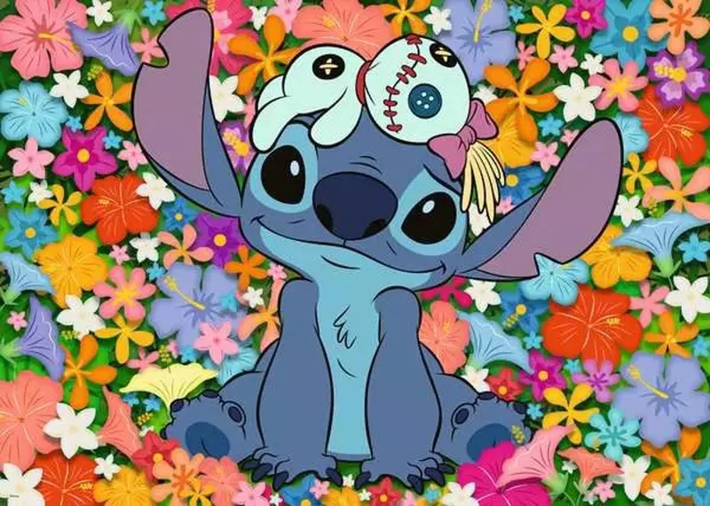puzzel Disney Stitch 1000st from Ravensburger, Multicolour edition – box 2 of 5