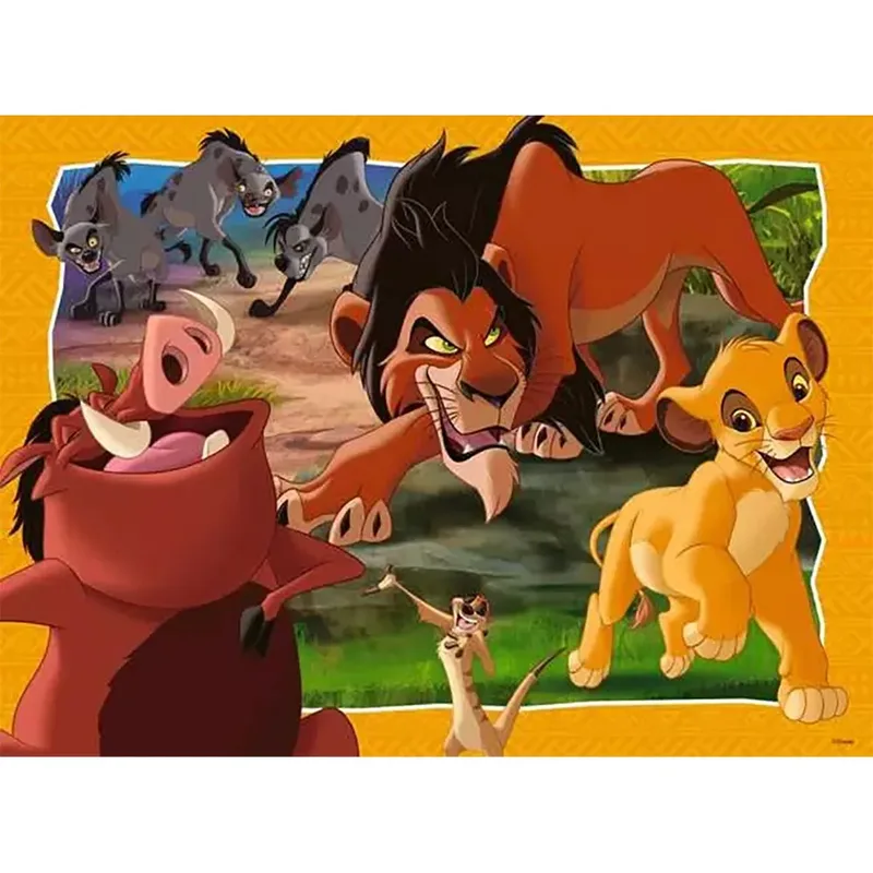 puzzel Disney The Lion King - legpuzzel - 200 stukjes von Ravensburger, Ausgabe Mehrfarbig – Schachtel 2 von 2