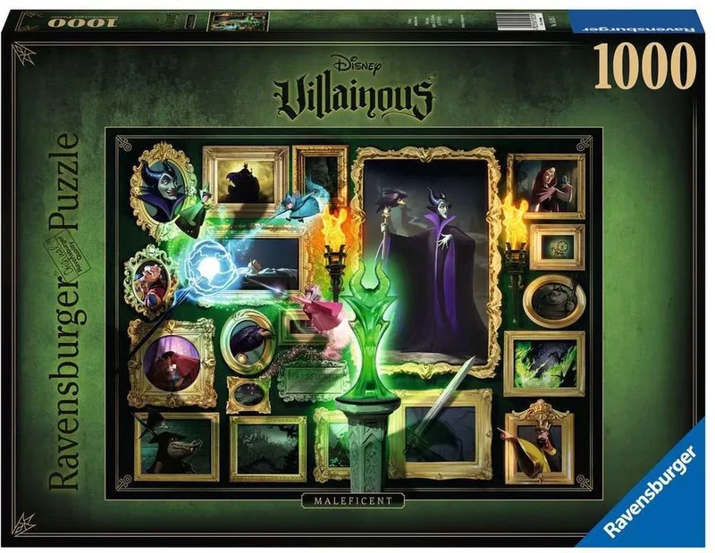 puzzel Disney Villainous: Malificent - Legpuzzel - 1000 stukjes from Ravensburger, Multicolour edition – box