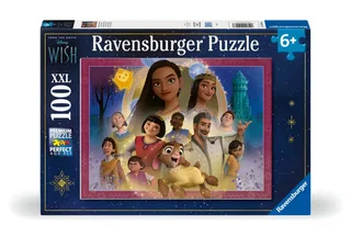 puzzel Disney Wish - Legpuzzel - 100 XXL stukjes van Ravensburger, editie Meerkleurig – doos 2 van 2
