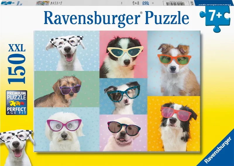 puzzel Dog Photo - Legpuzzel - 150 stukjes van Ravensburger, editie Meerkleurig – doos