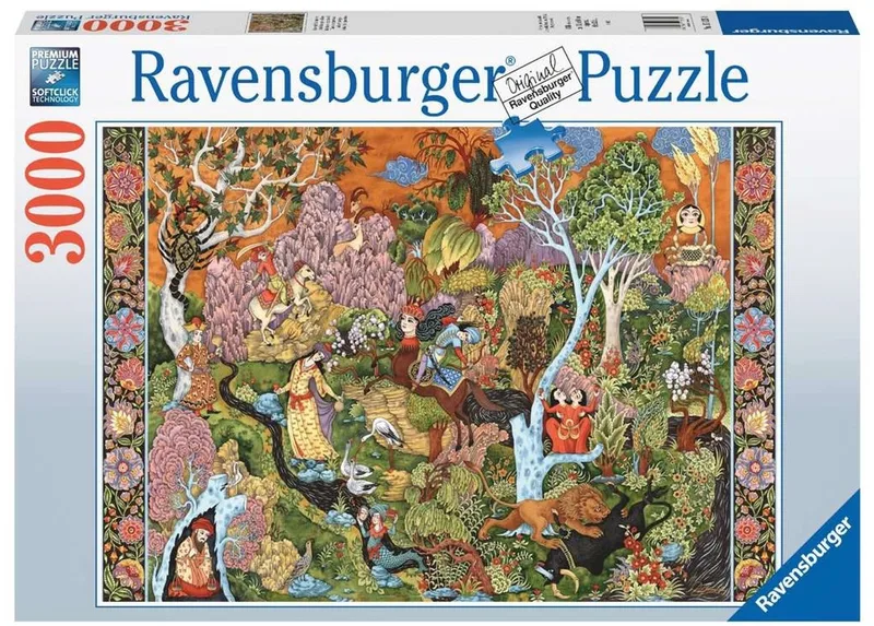 puzzel Eeuwige tuin van de zon - Legpuzzel - 3000 stukjes van Ravensburger, editie Meerkleurig – doos