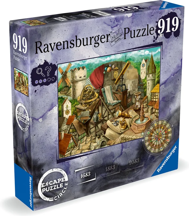 puzzel Escape the Circle Anno 1683 - Legpuzzel - 919 stukjes van Ravensburger, editie Meerkleurig – doos