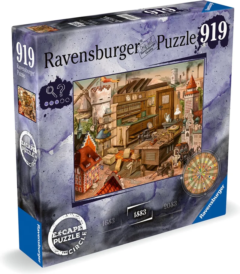 puzzel Escape the Circle Anno 1883 - Legpuzzel - 919 stukjes from Ravensburger, Multicolour edition – box