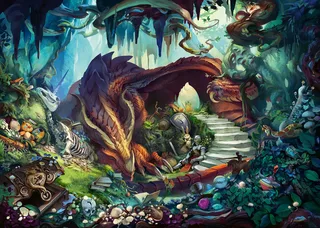 puzzel Exit In der Drachenhöhle 759 stukjes fantasy. de Ravensburger, édition Multicolore – boîte 1 sur 2
