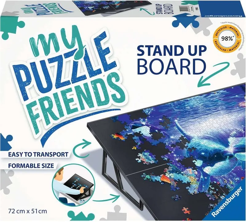 Puzzel ezel - Puzzel accessoire van Ravensburger, editie Zwart – doos