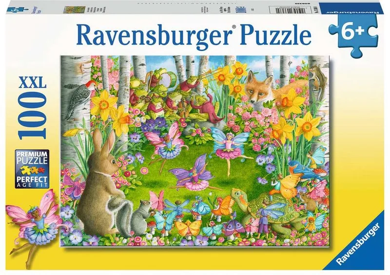 puzzel Feeënballet - Legpuzzel - 100 XXL stukjes van Ravensburger, editie Meerkleurig – doos