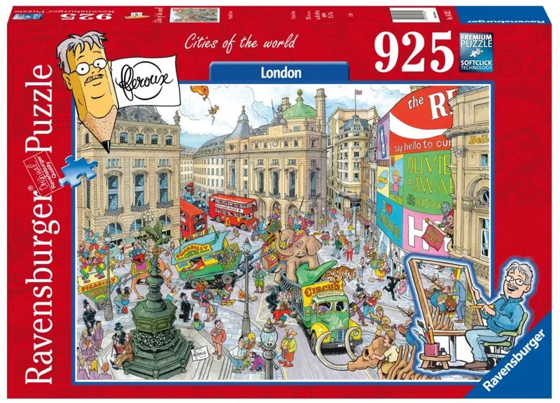 puzzel Fleroux Londen - Legpuzzel - 925 stukjes van Ravensburger, editie Meerkleurig – doos