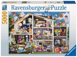 puzzel Gelini Dollshouse - Legpuzzel - 500 stukjes fra Ravensburger, Flerfarvet-udgave – æske 2 af 2