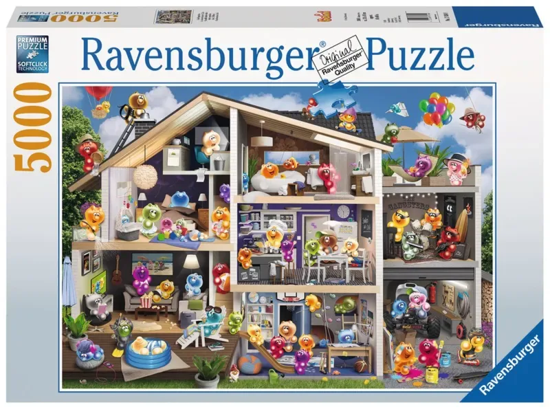 puzzel Gelini Dollshouse - Legpuzzel - 500 stukjes fra Ravensburger, Flerfarvet-udgave – æske 2 af 2