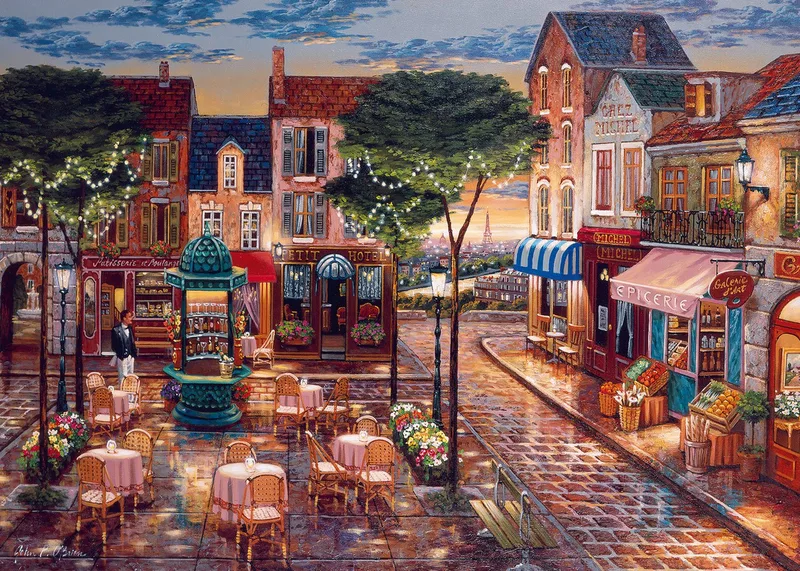 puzzel Geschilderd Parijs from Ravensburger, Multicolour edition – box 2 of 2