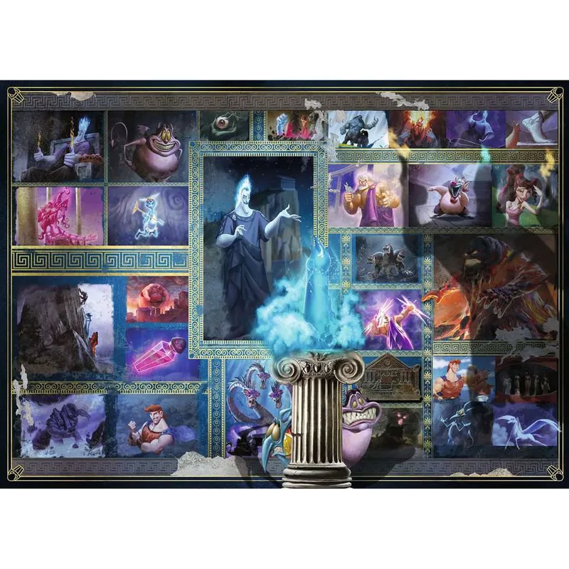 puzzel Hadès - Disney Villainous Collection - 1000 stukjes. van Ravensburger, editie Meerkleurig – doos