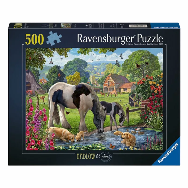 puzzel Hadlow Ponies - Legpuzzel - stukjes from Ravensburger, Multicolour edition – box