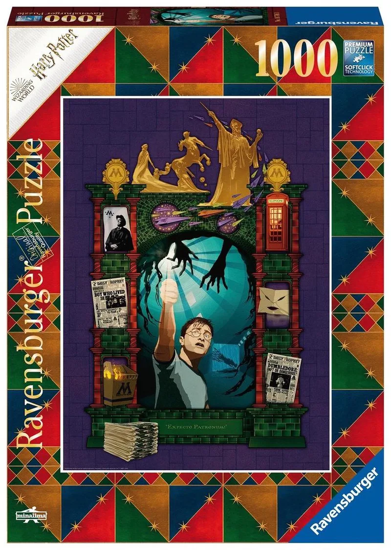 puzzel Harry Potter 5 - Legpuzzel - 1000 stukjes from Ravensburger, Multicolour edition – box