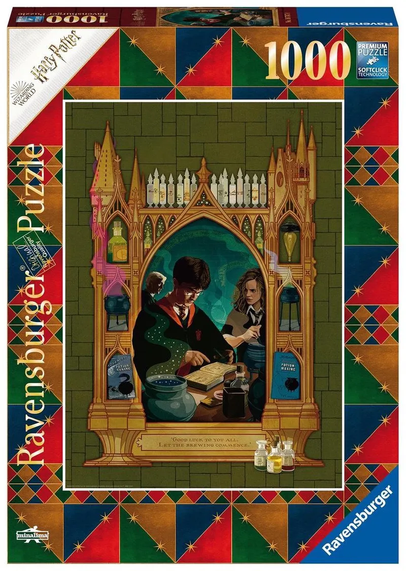puzzel Harry Potter 6 - Legpuzzel - 1000 stukjes van Ravensburger, editie Meerkleurig – doos