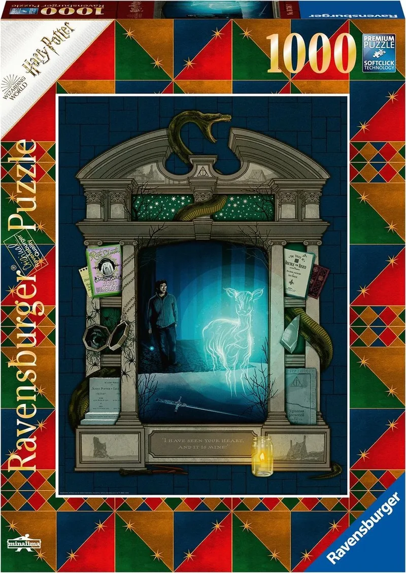 puzzel Harry Potter 7 - legpuzzel - 1000 stukjes from Ravensburger, Multicolour edition – box