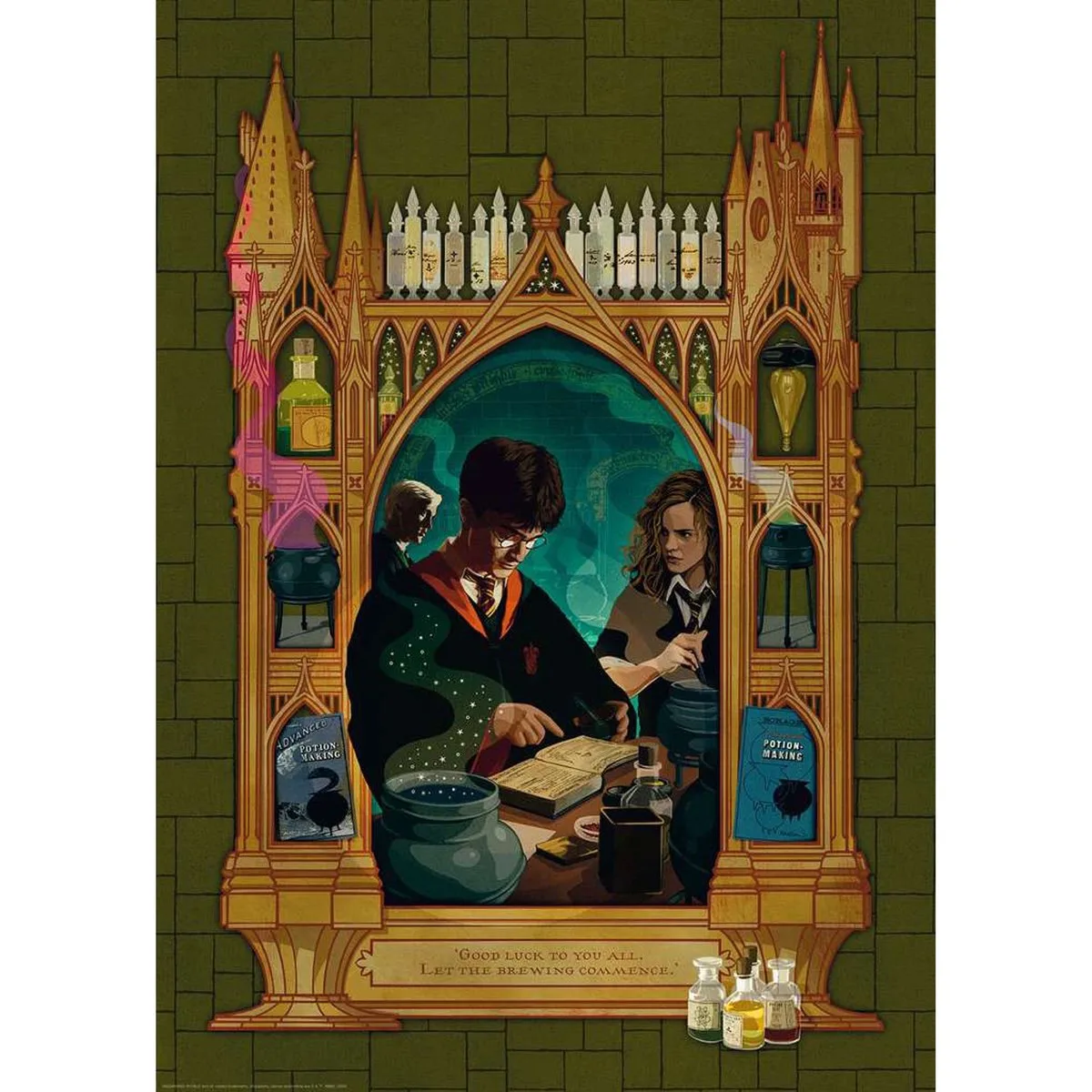 puzzel Harry Potter Half Blood Prince 1000 stukjes legpuzzel. von Ravensburger, Ausgabe Mehrfarbig – Schachtel