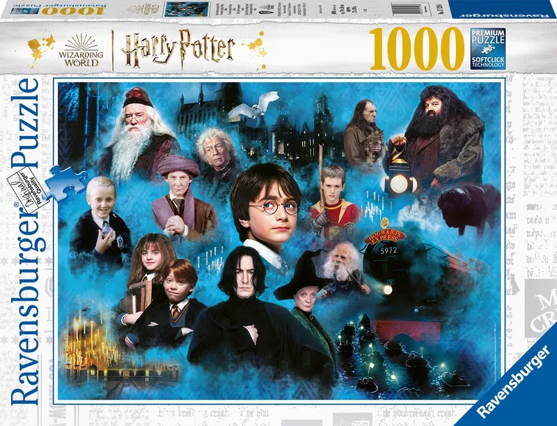 puzzel Harry Potter - Legpuzzel - 1000 stukjes from Ravensburger, Multicolour edition – box