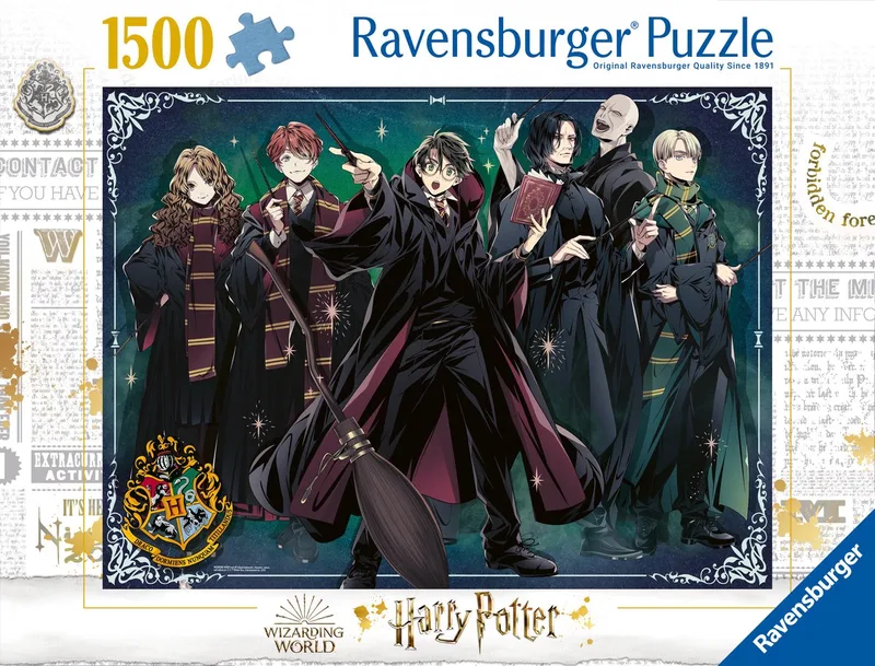puzzel Harry Potter - Legpuzzel - 1500 stukjes de Ravensburger, édition Multicolore – boîte