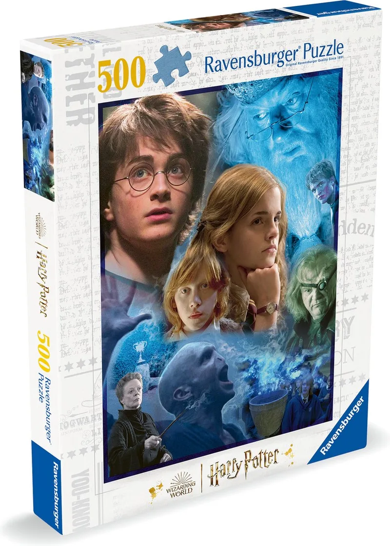 puzzel Harry Potter op Zweinstein - Legpuzzel - 500 stukjes von Ravensburger, Ausgabe Mehrfarbig – Schachtel 1 von 2