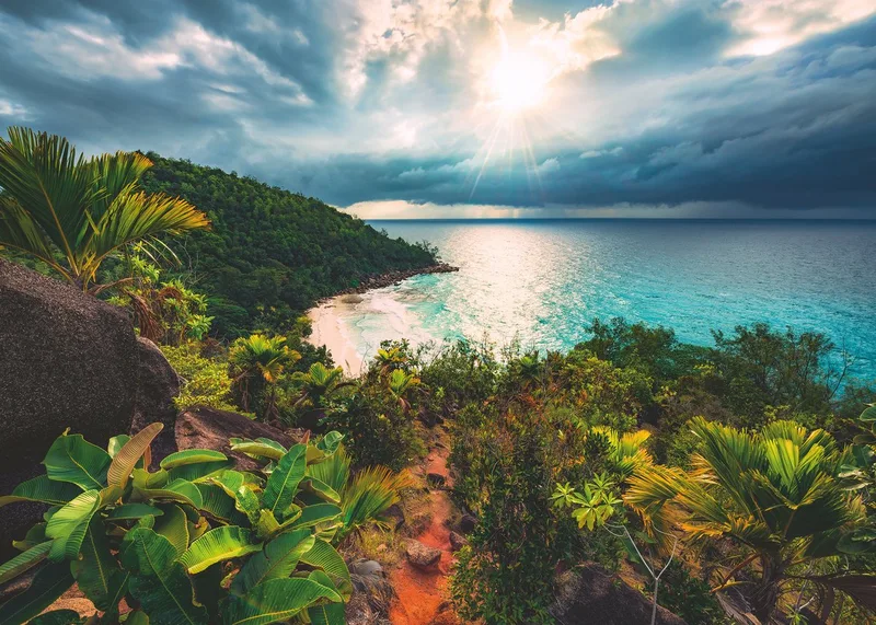 puzzel Hawaii - 1000 stukjes eiland landschap. van Ravensburger, editie Meerkleurig – doos