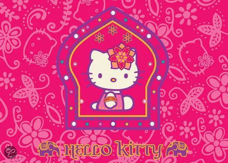 Puzzel: Hello Kitty Indiase Prinses van Ravensburger – doos