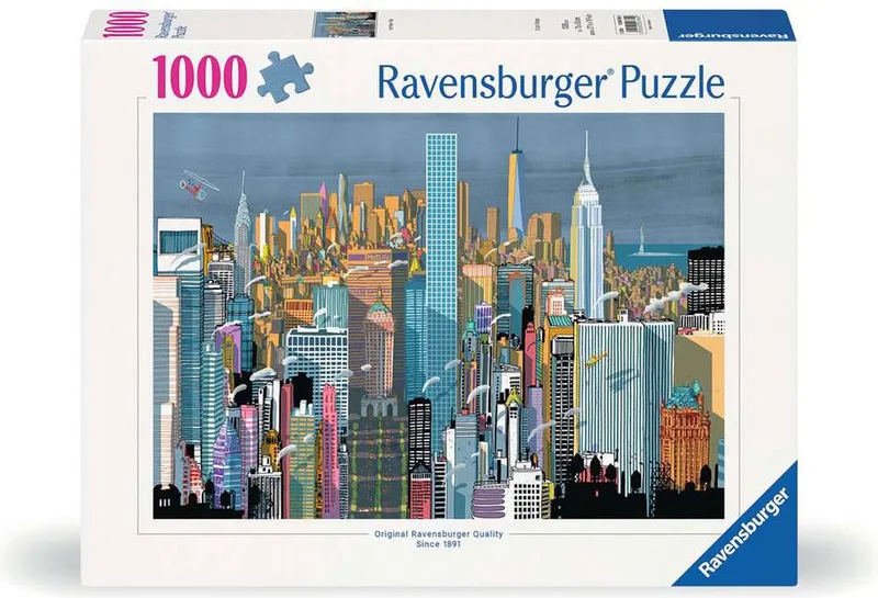 puzzel Ich Bin New York - 1000 stukjes. van Ravensburger, editie Meerkleurig – doos