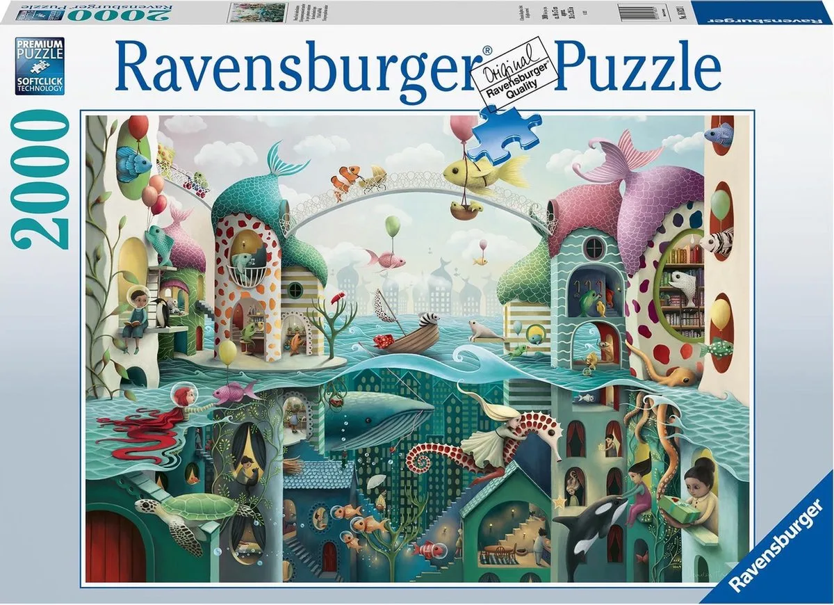 puzzel If Fish Could Walk - Legpuzzel - 2000 stukjes von Ravensburger, Ausgabe Mehrfarbig – Schachtel
