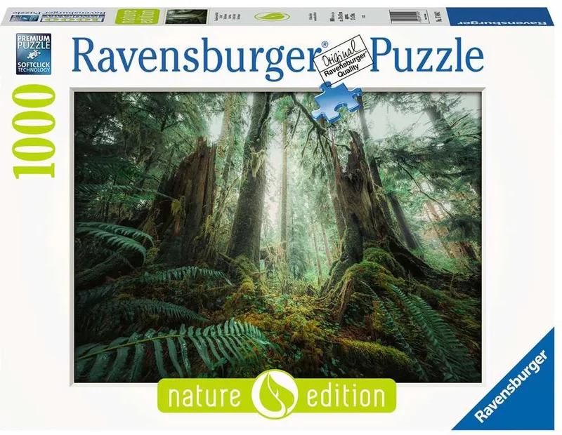 puzzel In het bos - Legpuzzel - 1000 stukjes van Ravensburger, editie Meerkleurig – doos