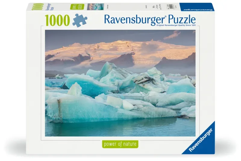 puzzel Jokulsarlon IJsland - 1000 stukjes landschap. de Ravensburger, édition Multicolore – boîte 2 sur 2