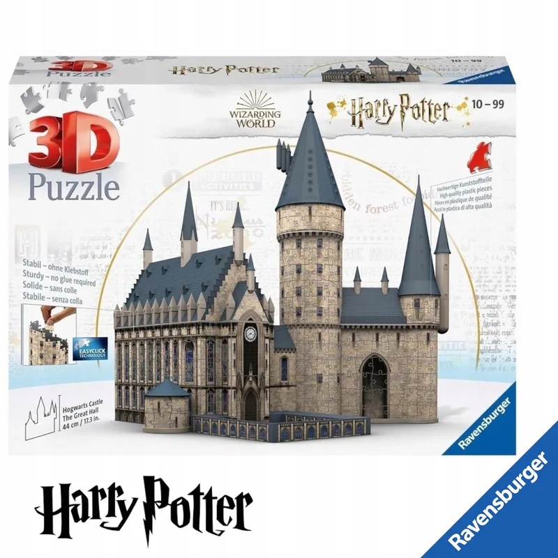 Puzzel Kasteel Zweinstein Harry Potter 540 stukjes de Ravensburger, édition Beige – boîte