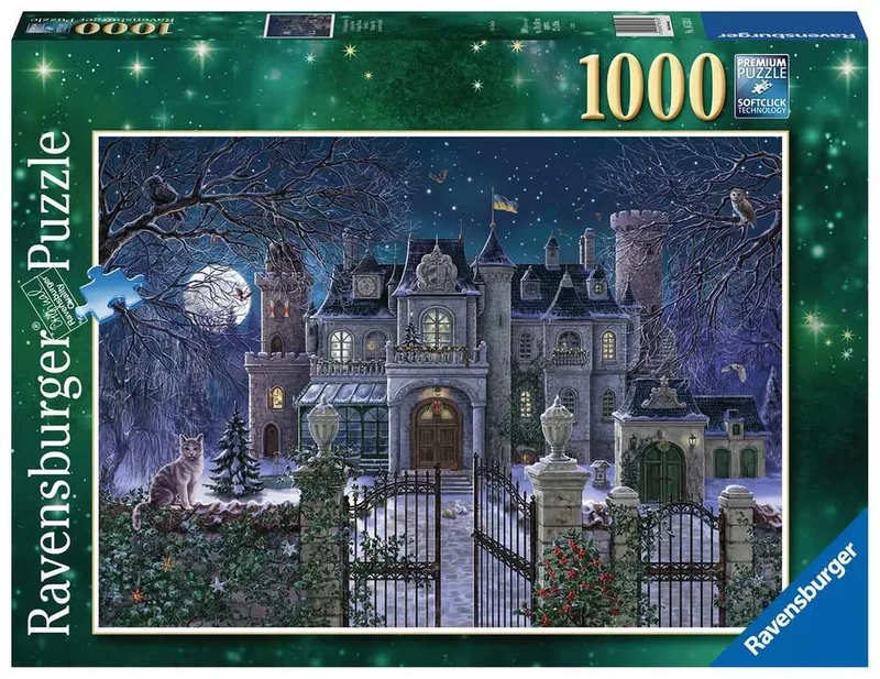 puzzel Kerstvilla - Legpuzzel - 1000 stukjes from Ravensburger, Multicolour edition – box