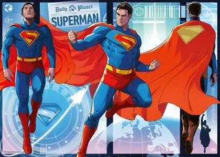 le leader européen du puzzle Puzzle Superman - 1000 pièces de Ravensburger, édition Multicolore – boîte 1 sur 2