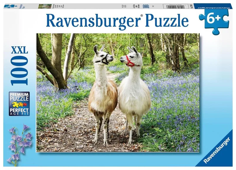 puzzel Lama liefde - Legpuzzel - 100 stukjes from Ravensburger, Multicolour edition – box