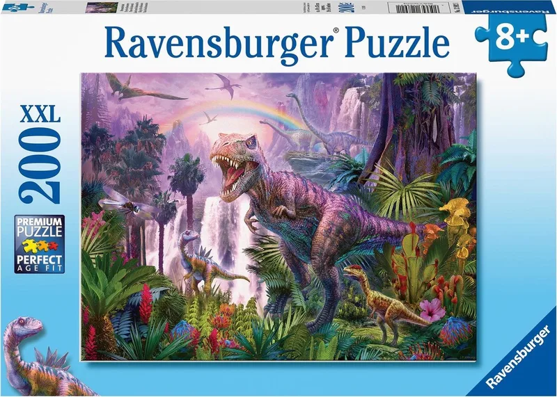 puzzel Land van de dinosauriërs - legpuzzel - 200 stukjes from Ravensburger, Multicolour edition – box