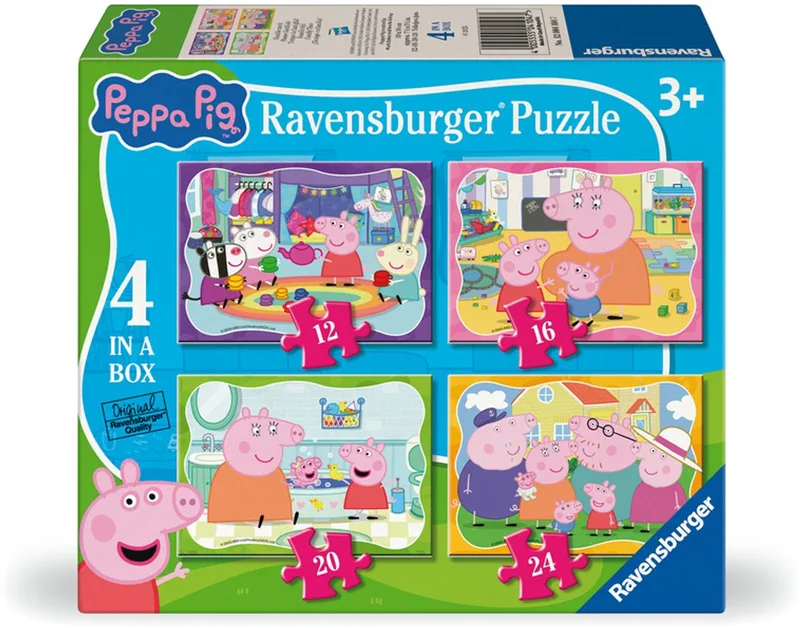 puzzel - Legpuzzel - 12, 16, 20, 24 stukjes from Ravensburger, Multicolour edition – box