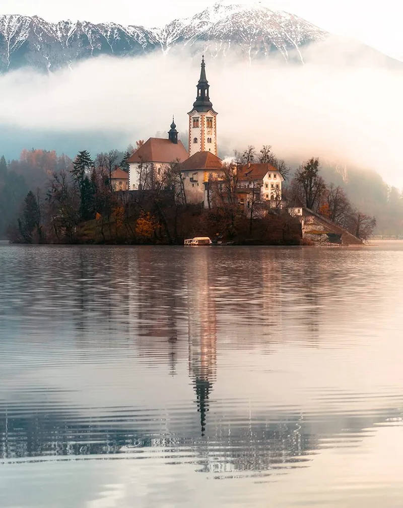 puzzel legpuzzel Het Eiland van Wensen Bled Slovenië 1500 stukjes. van Ravensburger, editie Meerkleurig – doos