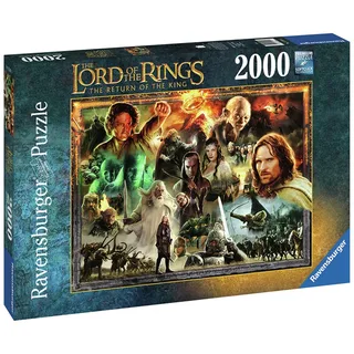 puzzel Lord of the rings: Return of the King - Legpuzzel - 2000 stukjes van Ravensburger, editie Meerkleurig – doos 3 van 3
