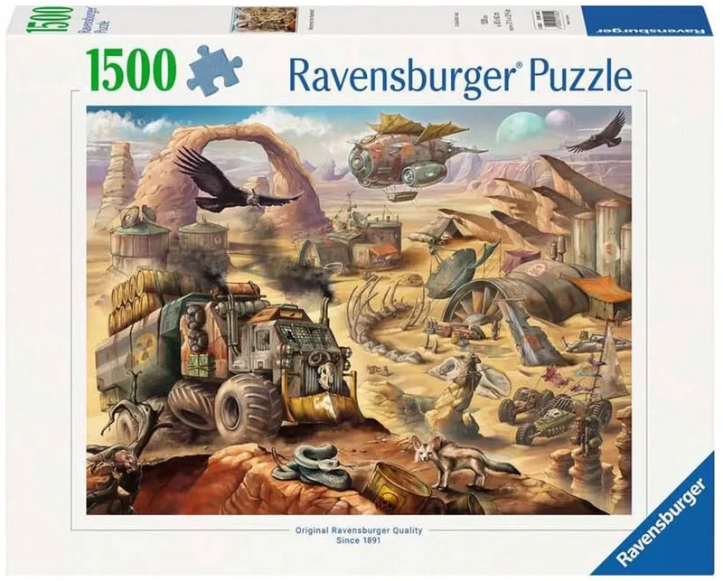 puzzel Mad Max, - Legpuzzel - 1500 stukjes van Ravensburger, editie Meerkleurig – doos