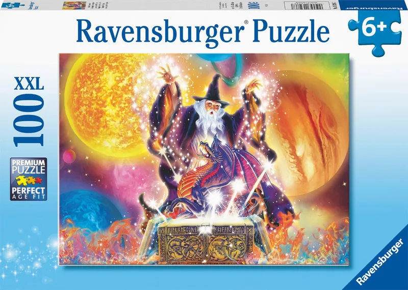 puzzel Magie van de draak - Legpuzzel - 100 stukjes van Ravensburger, editie Meerkleurig – doos