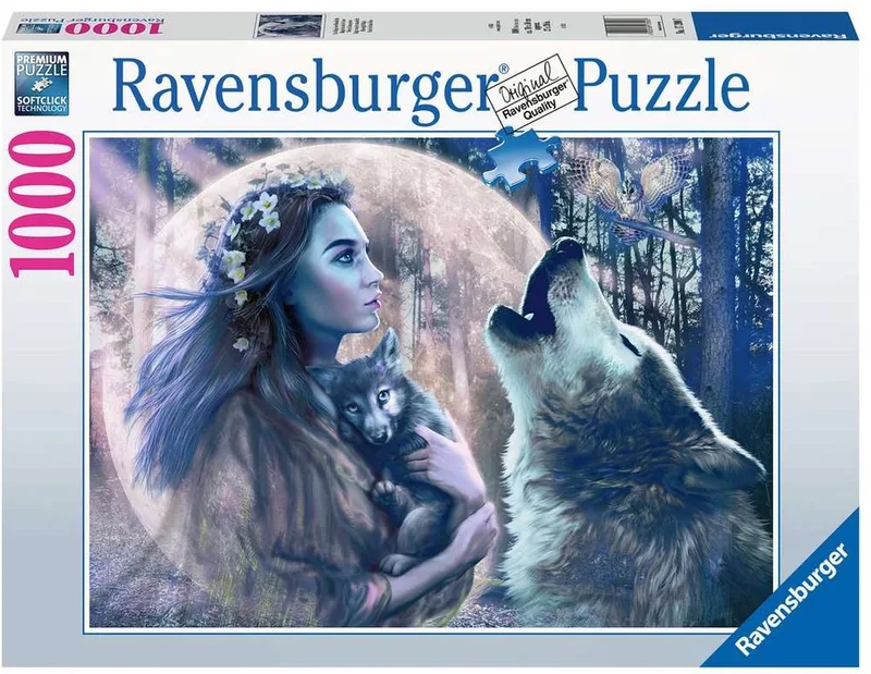 puzzel Magie van het maanlicht - Legpuzzel - 1000 stukjes van Ravensburger, editie Meerkleurig – doos