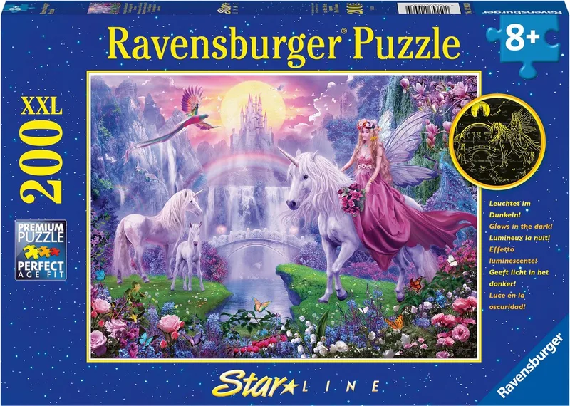 puzzel Magische eenhoornnacht - Legpuzzel - 200 stukjes from Ravensburger, Multicolour edition – box