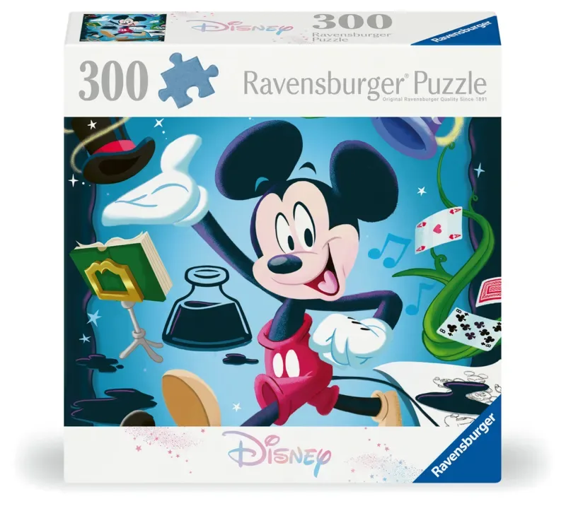 puzzel Mickey - Legpuzzel - 300 stukjes fra Ravensburger, Flerfarvet-udgave – æske 2 af 2
