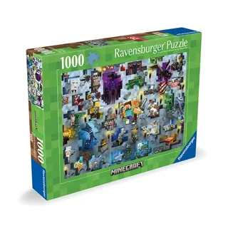 puzzel Minecraft - 1000 stukjes legpuzzel. van Ravensburger, editie Meerkleurig – doos 3 van 3
