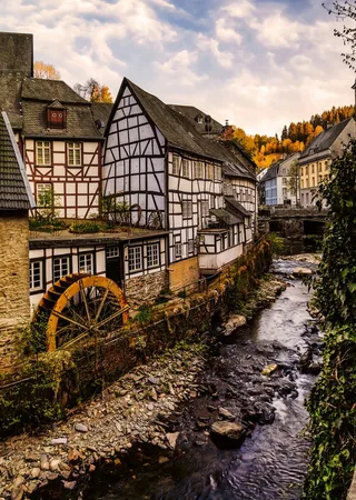 puzzel Monschau in der Eifel - Legpuzzel - 1000 stukjes de Ravensburger, édition Multicolore – boîte 2 sur 2