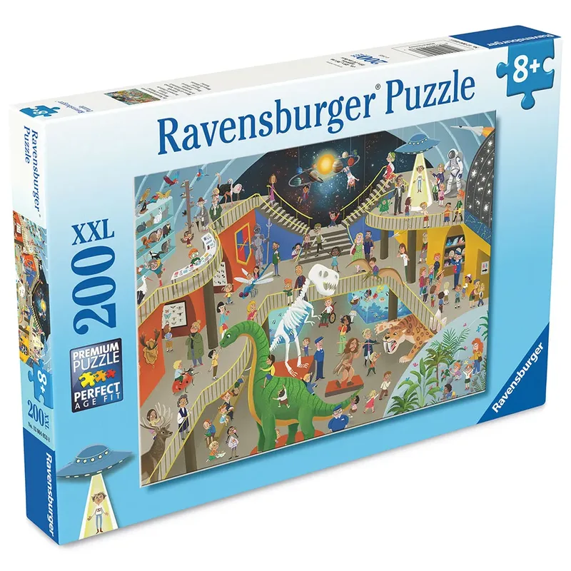 puzzel Museum of Natural Science - Legpuzzel - 200 XXL stukjes van Ravensburger, editie Meerkleurig – doos 3 van 3