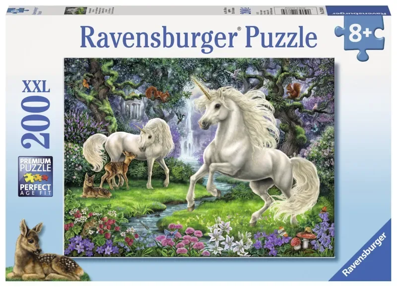 puzzel Mystieke eenhoorns - Legpuzzel - 200 stukjes van Ravensburger, editie Meerkleurig – doos 2 van 2
