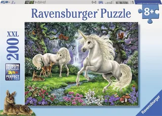 puzzel Mystieke eenhoorns - Legpuzzel - 200 stukjes van Ravensburger, editie Meerkleurig – doos 1 van 2